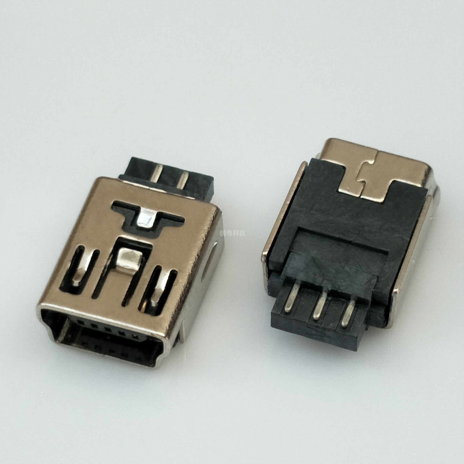 MINI USB 焊線母座